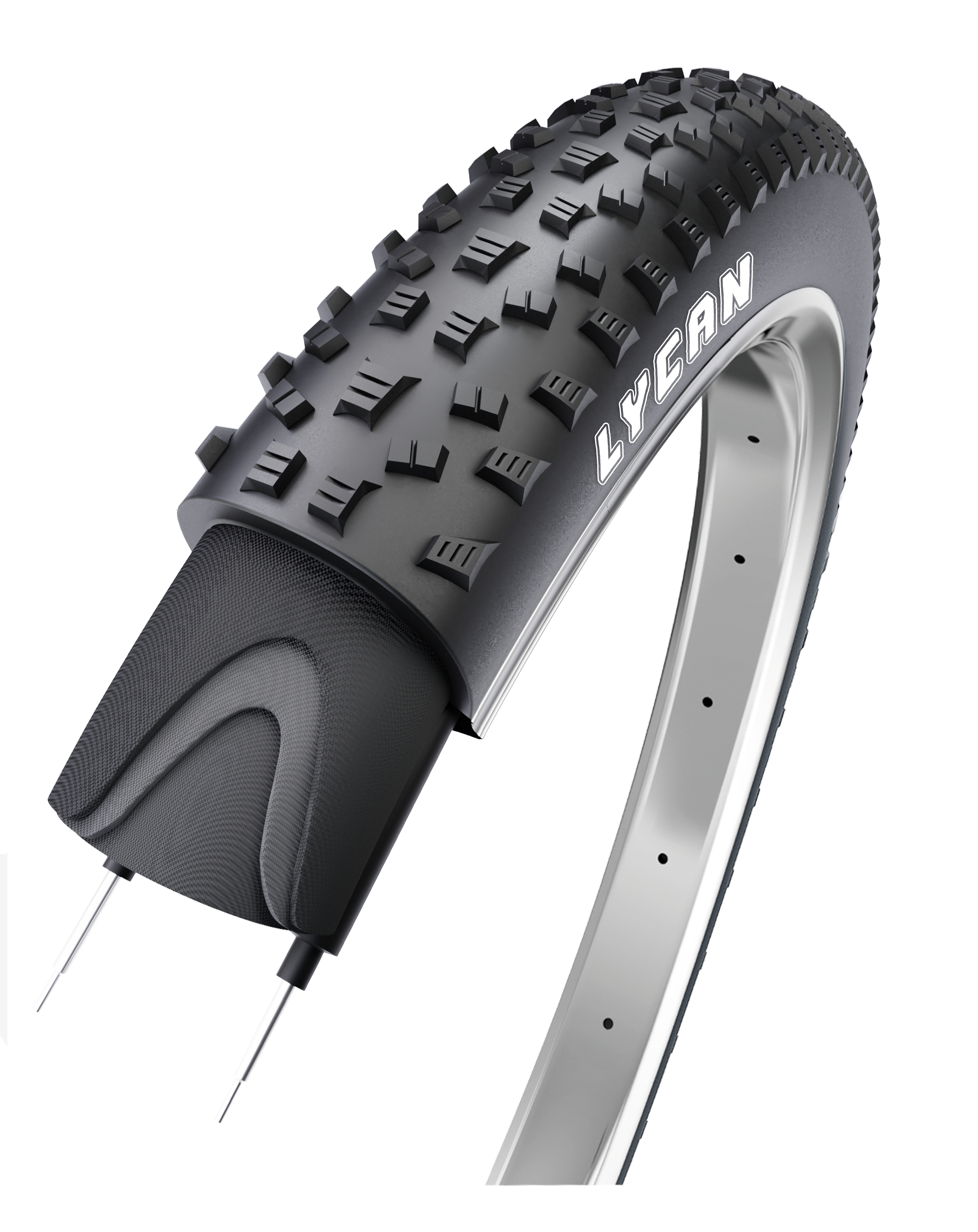 Фото выбрать и купить покрышка 29"x2.25 mtb/cross country средний 30tpi черная lycan obor для велосипедов со склада в СПб - большой выбор для взрослого, запчасти для велосипедов в наличии - интернет-магазин Мастерская Тимура