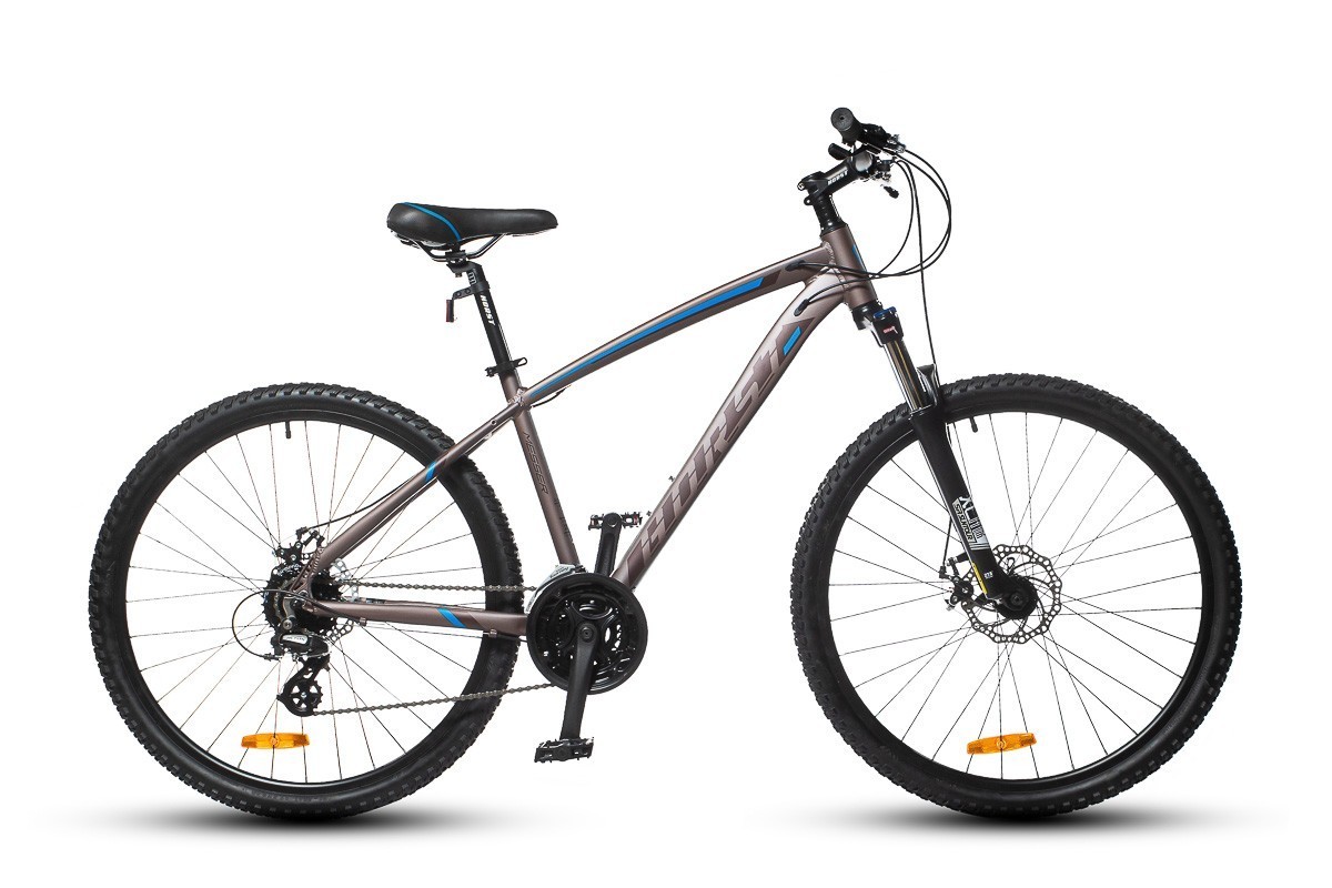 Фото выбрать и купить велосипед horst messer (2021) коричневый/синий, размер 17" велосипеды со склада в СПб - большой выбор для взрослого и для детей, велосипед horst messer (2021) коричневый/синий, размер 17" велосипеды в наличии - интернет-магазин Мастерская Тимура