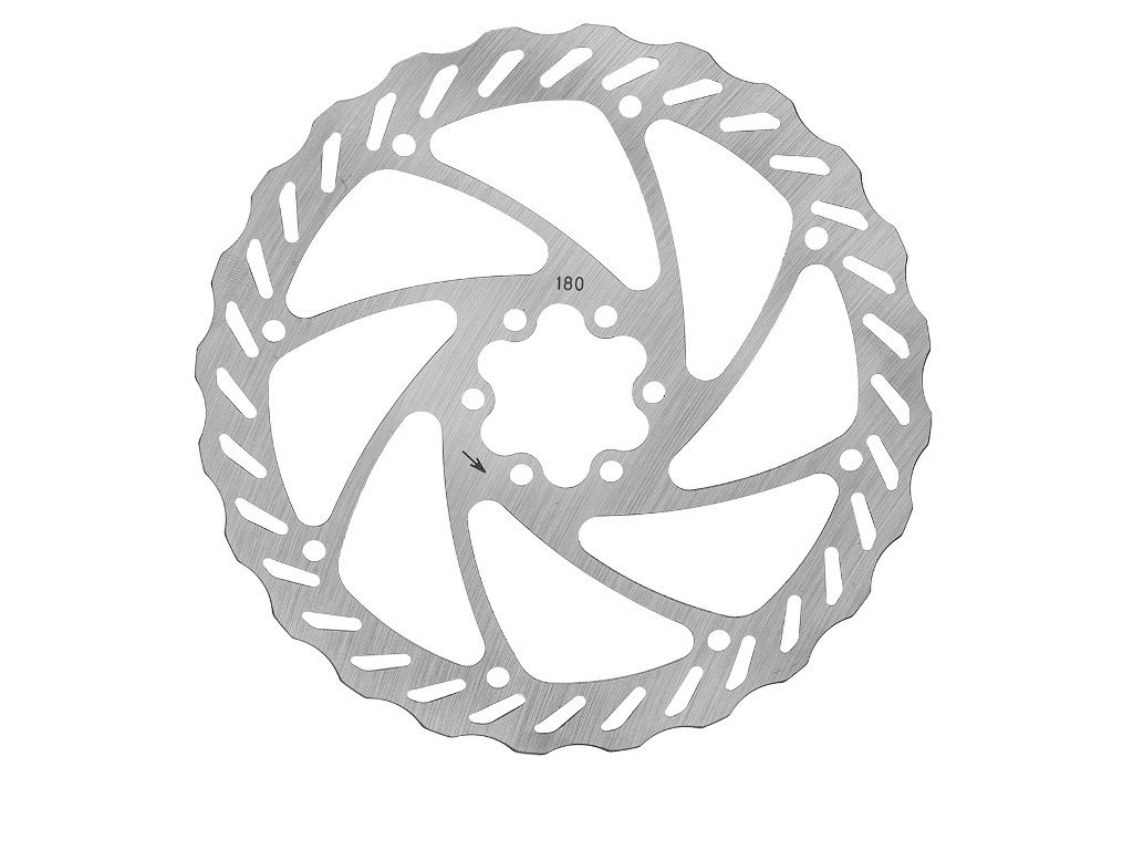 Фото выбрать и купить ротор дискового тормоза, tdr180, 180 мм, 6 - винтовое, tdr (510222) для велосипедов со склада в СПб - большой выбор для взрослого, запчасти для велосипедов в наличии - интернет-магазин Мастерская Тимура