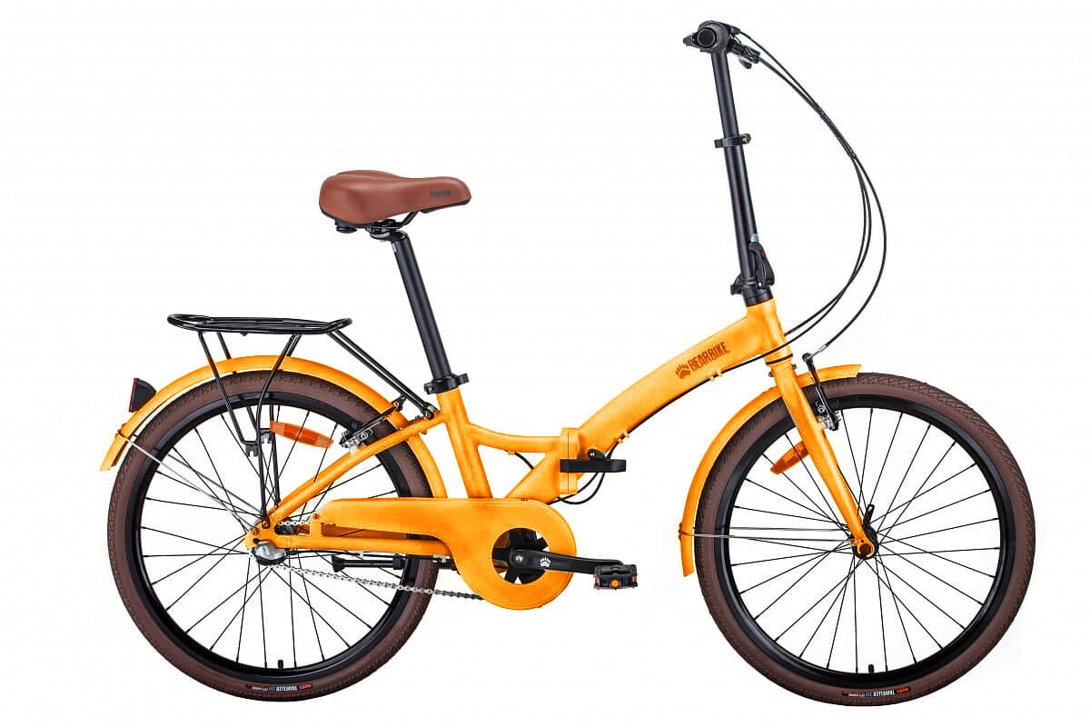 Фото выбрать и купить велосипед bearbike compengagen (2021) оранжевый велосипеды  со склада в СПб - большой выбор для взрослого и для детей, велосипед bearbike compengagen (2021) оранжевый велосипеды в наличии - интернет-магазин Мастерская Тимура