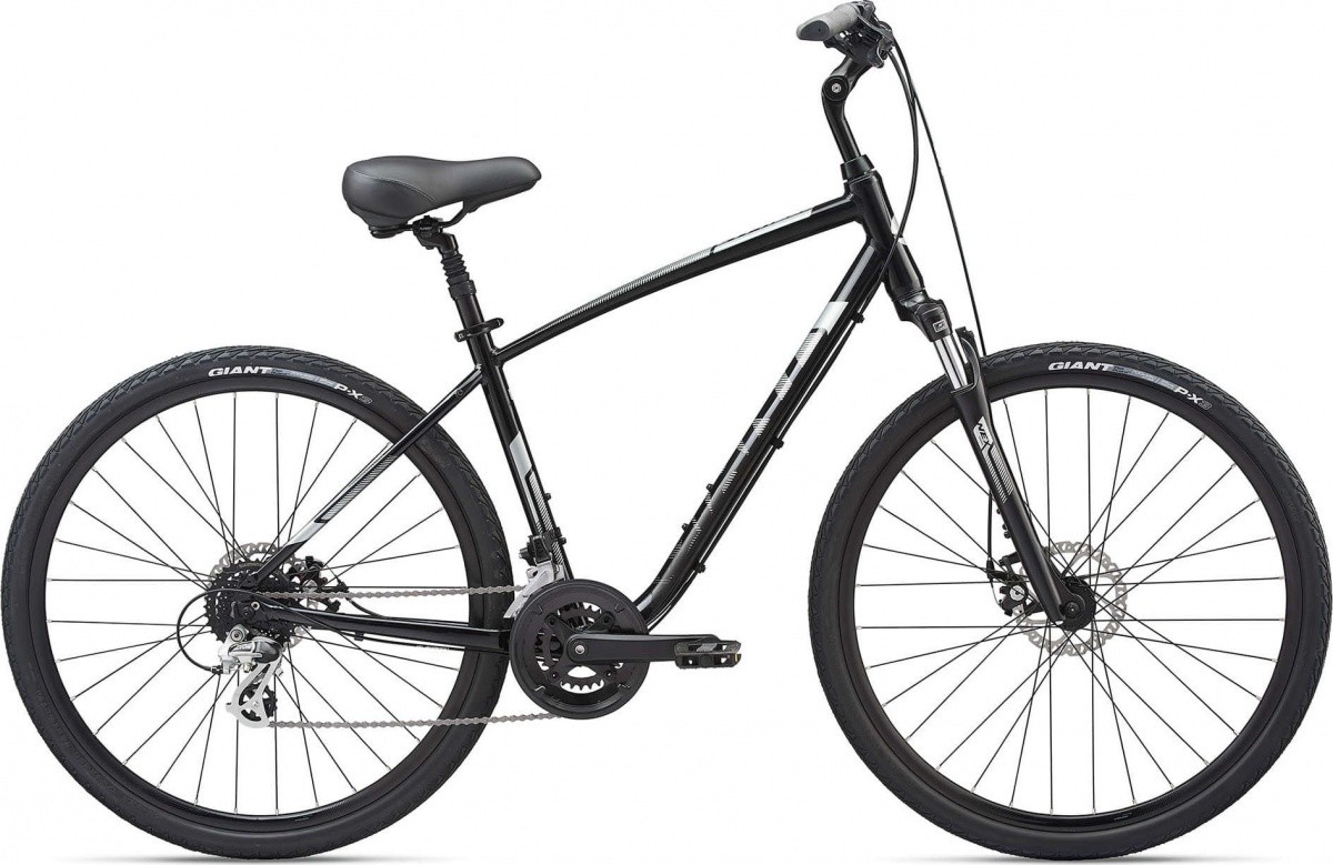 Фото выбрать и купить городской или дорожный велосипед для города и велопрогулок со склада в СПб - большой выбор для взрослого и для детей, велосипед giant cypress dx (2021) чёрный, размер xl велосипеды в наличии - интернет-магазин Мастерская Тимура