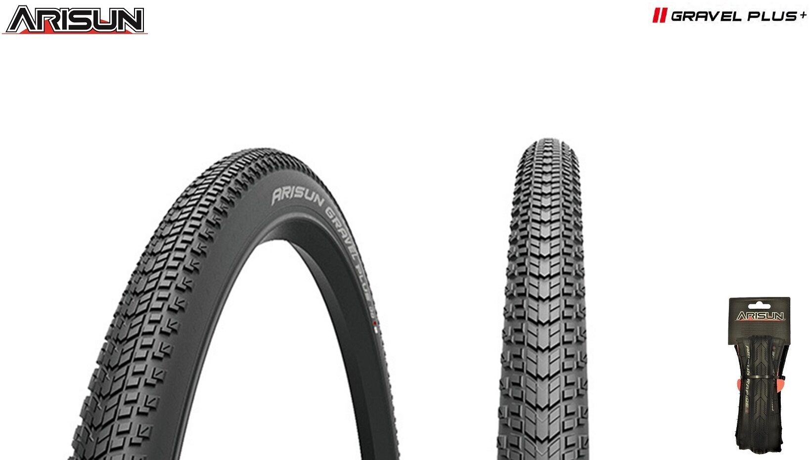 Фото выбрать и купить покрышка 28 (700x38c) gravel plus 38, антипрокол, нейлон 1.5мм, folding, aramid, 60 tpi, arisun (t060302) для велосипедов со склада в СПб - большой выбор для взрослого, запчасти для велосипедов в наличии - интернет-магазин Мастерская Тимура