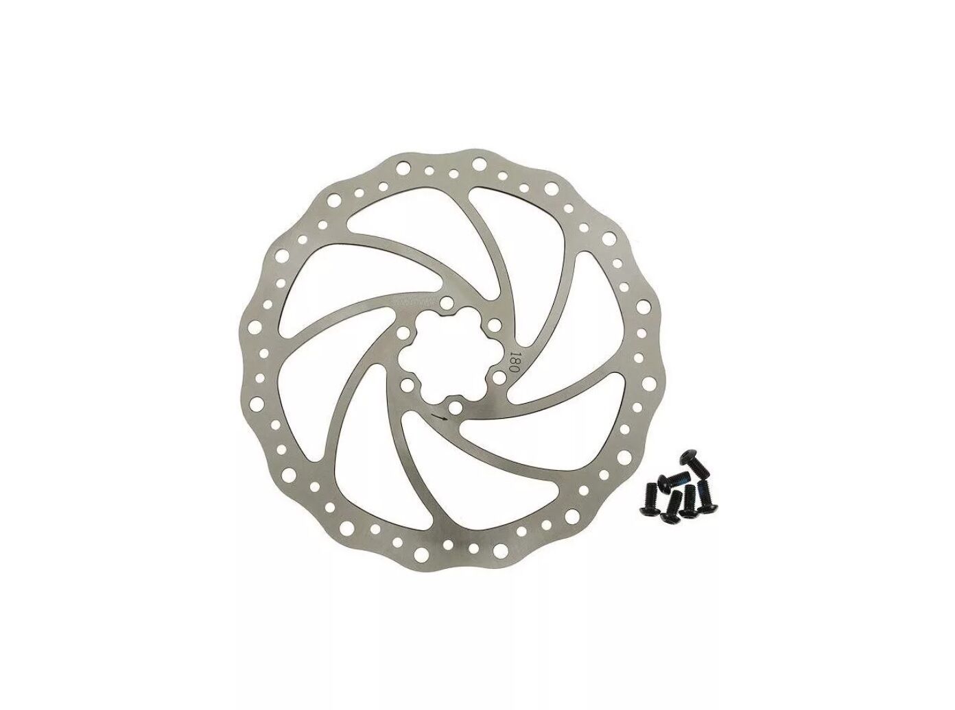 Фото выбрать и купить ротор дискового тормоза 180 мм, 6 болтов, rdt-18, meet (ут00023351) для велосипедов со склада в СПб - большой выбор для взрослого, запчасти для велосипедов в наличии - интернет-магазин Мастерская Тимура
