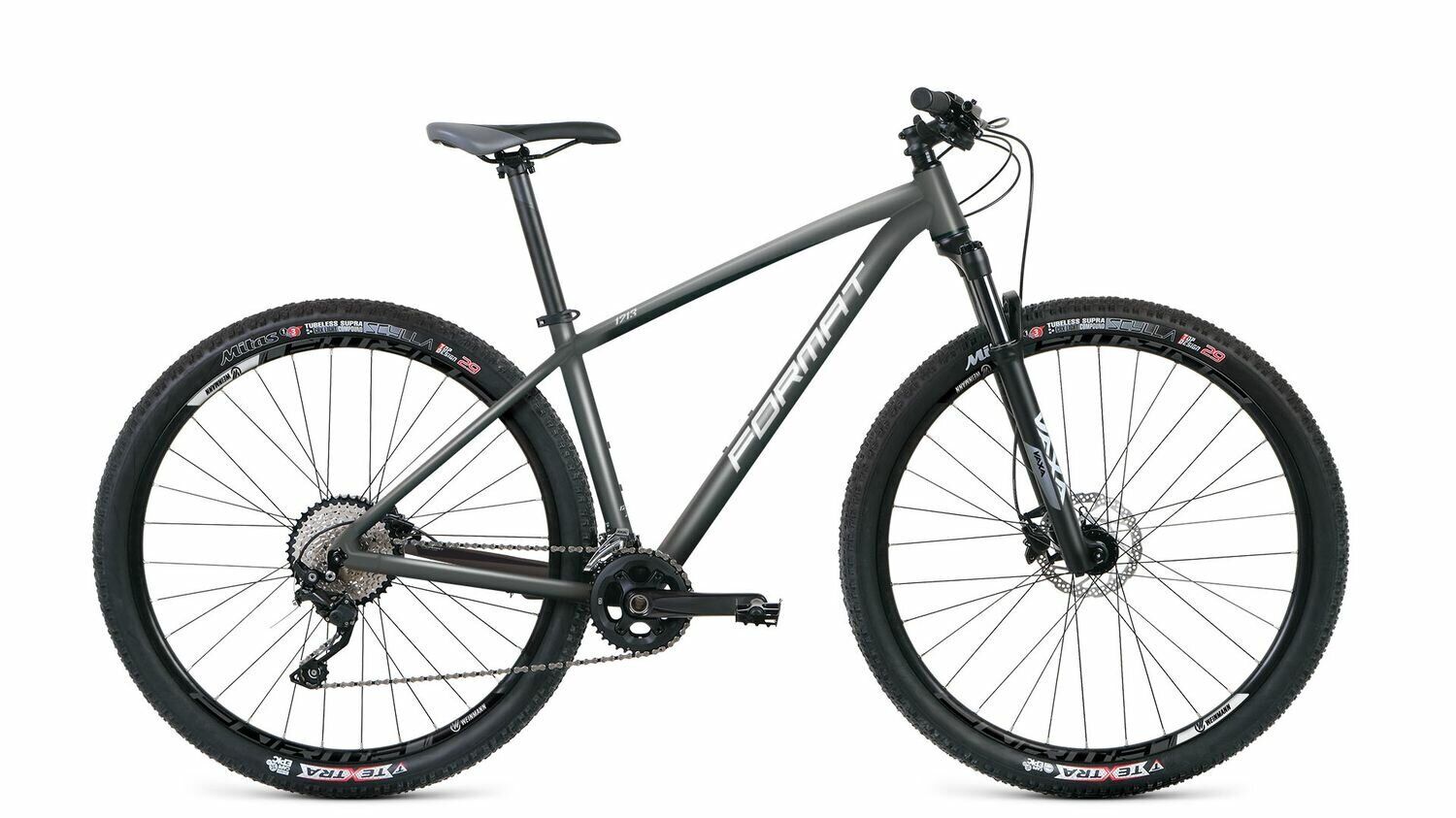 Фото выбрать и купить велосипед format 1213 27,5 (2021) тёмно-серый, размер l велосипеды со склада в СПб - большой выбор для взрослого и для детей, велосипед format 1213 27,5 (2021) тёмно-серый, размер l велосипеды в наличии - интернет-магазин Мастерская Тимура