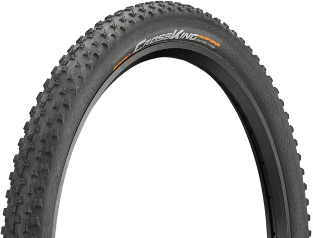 Фото выбрать и купить покрышка 26"x2.30 02-0150302 (58-559) crossking performance tl-ready, e-25 черн (кевлар/складная) continental для велосипедов со склада в СПб - большой выбор для взрослого, запчасти для велосипедов в наличии - интернет-магазин Мастерская Тимура