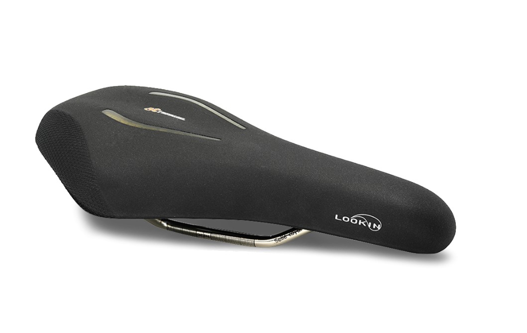 Фото выбрать и купить седло 02-300413 lookin evo спорт (athletic) royalgel черное selle royal для велосипедов со склада в СПб - большой выбор для взрослого, запчасти для велосипедов в наличии - интернет-магазин Мастерская Тимура