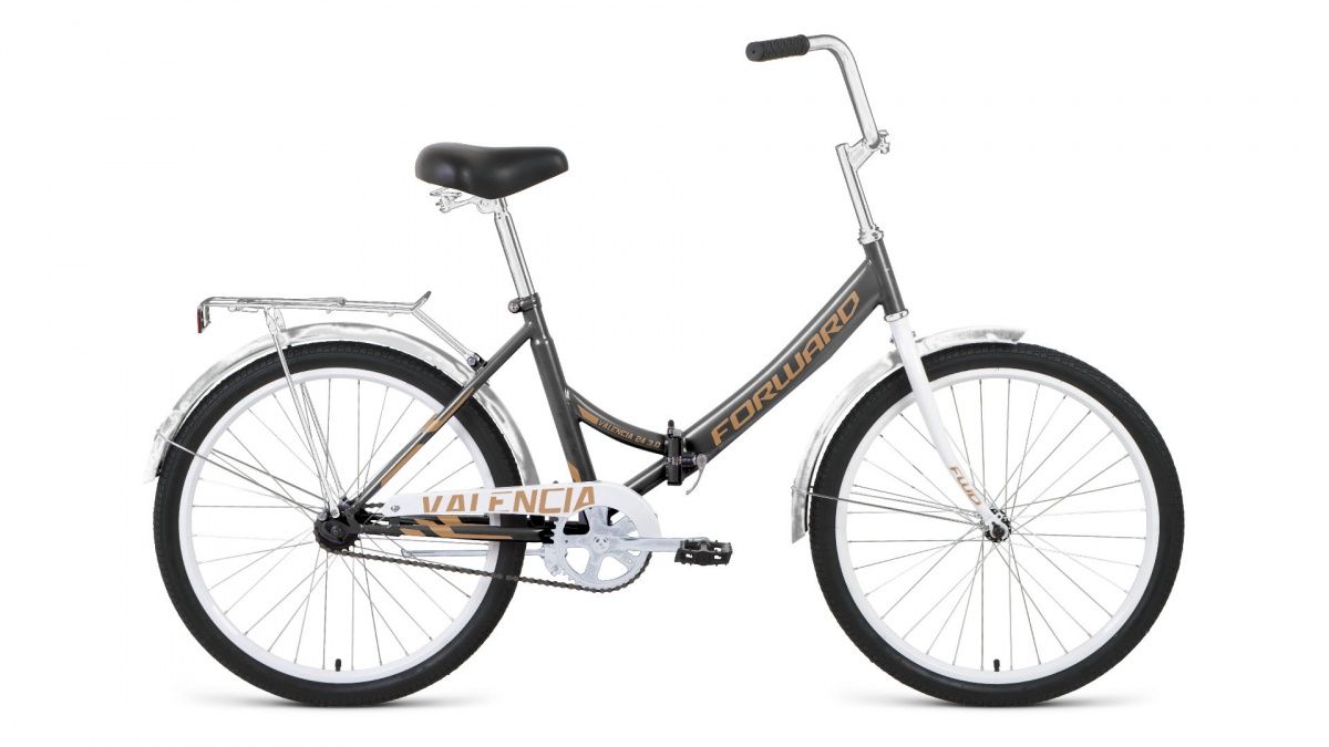 Фото выбрать и купить велосипед forward valencia 24 3.0 (2020) gray/beige серый/бежевый, размер 16'' велосипеды  со склада в СПб - большой выбор для взрослого и для детей, велосипед forward valencia 24 3.0 (2020) gray/beige серый/бежевый, размер 16'' велосипеды в наличии - интернет-магазин Мастерская Тимура