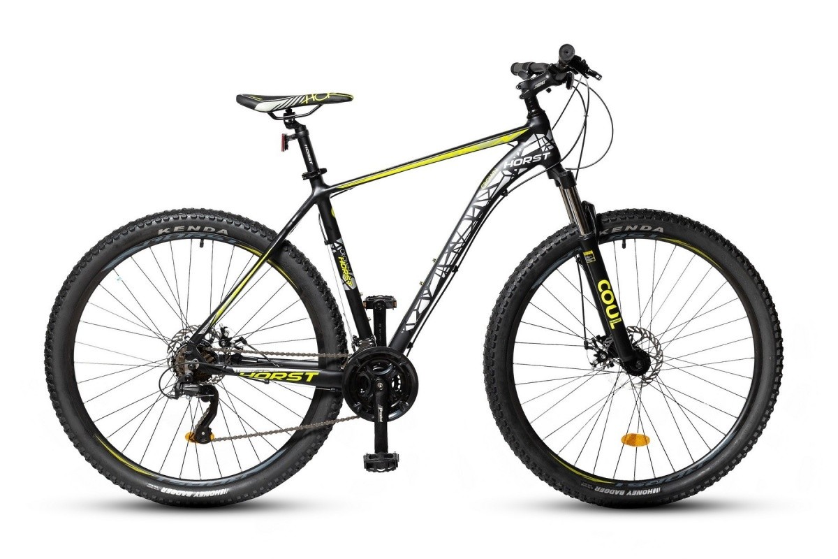 Фото выбрать и купить велосипед horst crown (2021) черный/серый/лимонный, размер 17" велосипеды со склада в СПб - большой выбор для взрослого и для детей, велосипед horst crown (2021) черный/серый/лимонный, размер 17" велосипеды в наличии - интернет-магазин Мастерская Тимура