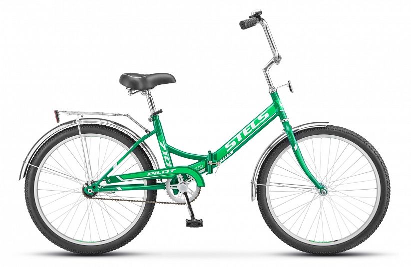 Фото выбрать и купить велосипед stels pilot 710 24 z010 (2019) зелёный/зелёный, размер 16" велосипеды  со склада в СПб - большой выбор для взрослого и для детей, велосипед stels pilot 710 24 z010 (2019) зелёный/зелёный, размер 16" велосипеды в наличии - интернет-магазин Мастерская Тимура
