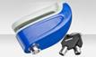Фото выбрать и купить мотозамок на ключе gk202.802 на дисковый тормоз blue для велосипедов со склада в СПб - большой выбор для взрослого, мотозамок на ключе gk202.802 на дисковый тормоз blue для велосипедов в наличии - интернет-магазин Мастерская Тимура