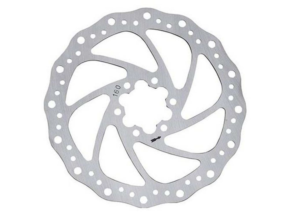 Фото выбрать и купить ротор дискового тормоза (160 мм, на 6 болтов) feix (4610013546295) для велосипедов со склада в СПб - большой выбор для взрослого, запчасти для велосипедов в наличии - интернет-магазин Мастерская Тимура