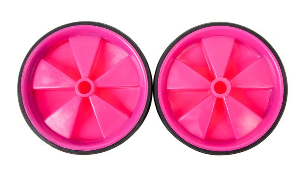 Фото выбрать и купить дополнительное колесо, 105 мм, розовый для велосипедов со склада в СПб - большой выбор для взрослого, дополнительное колесо, 105 мм, розовый для велосипедов в наличии - интернет-магазин Мастерская Тимура