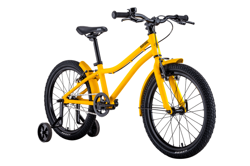 Фото выбрать и купить велосипед bearbike kitez 20 (2021) жёлтый матовый детские в магазинах или со склада в СПб - большой выбор для взрослого и для детей, велосипед bearbike kitez 20 (2021) жёлтый матовый детские в наличии - интернет-магазин Мастерская Тимура