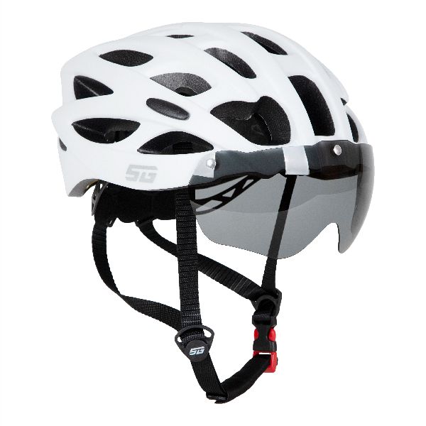 Фото выбрать и купить шлем stg wt-037, m (54-58 см) с визором, белый для велосипедов со склада в СПб - большой выбор для взрослого, шлем stg wt-037, m (54-58 см) с визором, белый для велосипедов в наличии - интернет-магазин Мастерская Тимура