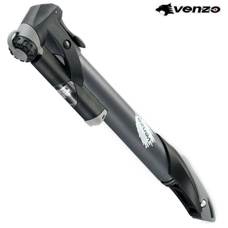 Фото выбрать и купить насос компактный (ручной) venzo телескопический с манометром, т-образная ручка, универсальный, a/v, f/v, vz20-f18m-005 (rpuvz20f18m2) для велосипедов со склада в СПб - большой выбор для взрослого, насос компактный (ручной) venzo телескопический с манометром, т-образная ручка, универсальный, a/v, f/v, vz20-f18m-005 (rpuvz20f18m2) для велосипедов в наличии - интернет-магазин Мастерская Тимура