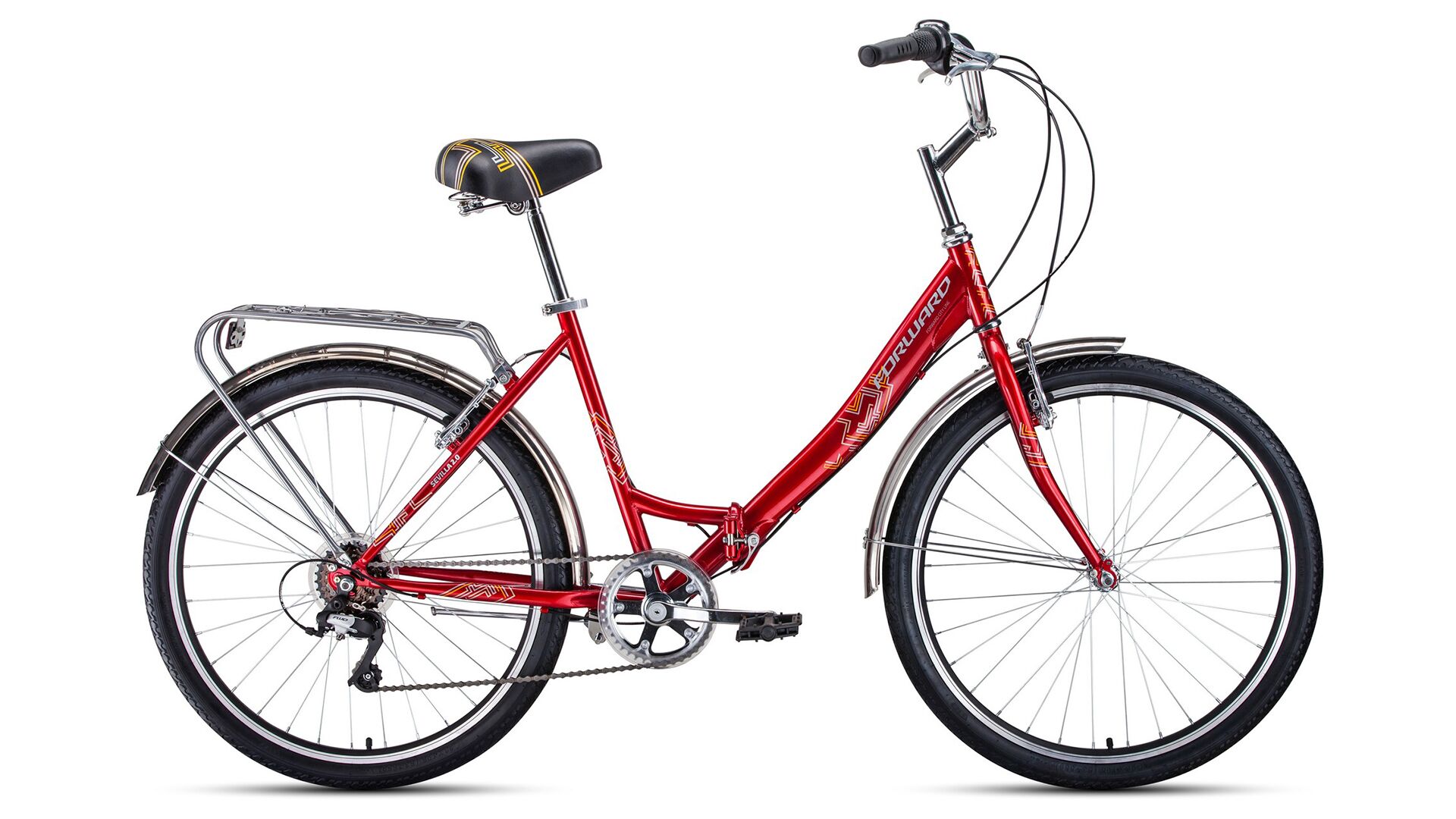 Фото выбрать и купить велосипед forward sevilla 26 2.0 (2022) красный/белый, 18.5" велосипеды  со склада в СПб - большой выбор для взрослого и для детей, велосипед forward sevilla 26 2.0 (2022) красный/белый, 18.5" велосипеды в наличии - интернет-магазин Мастерская Тимура