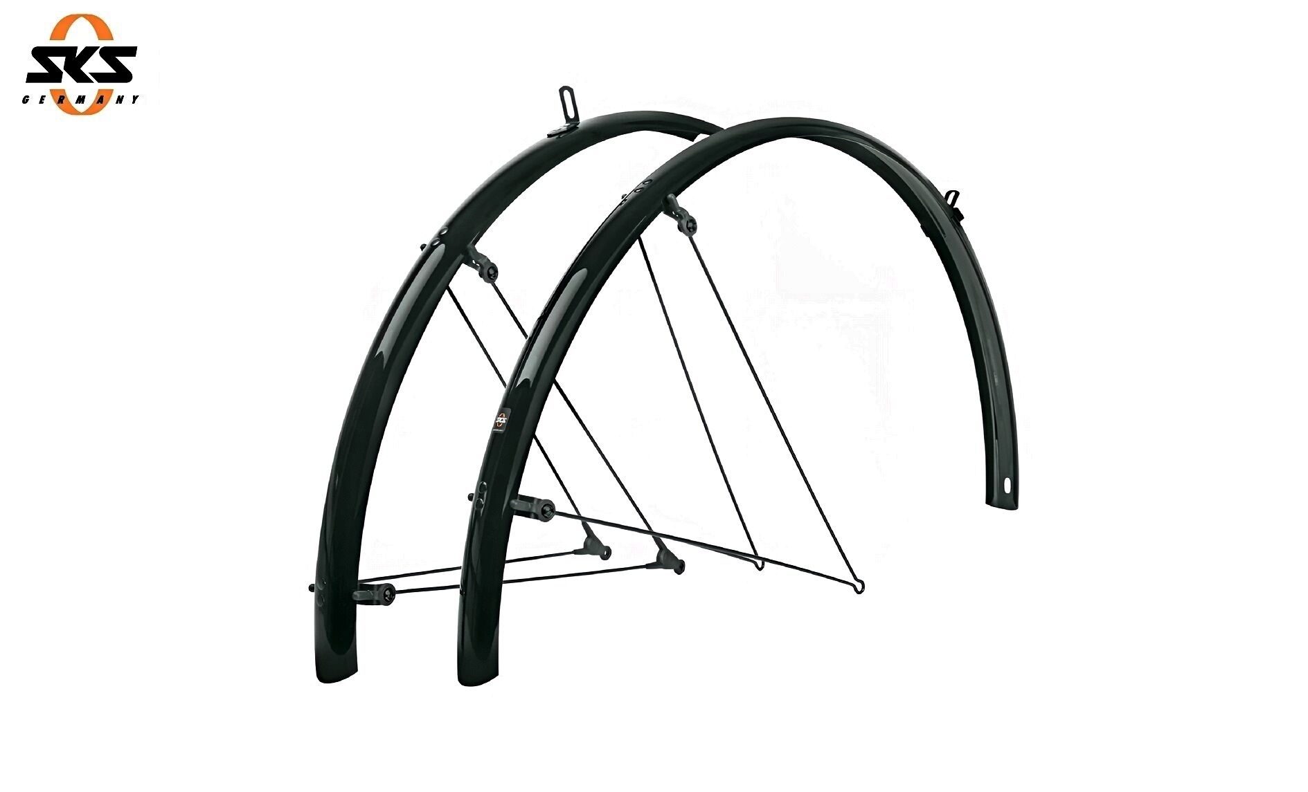 Фото выбрать и купить комплект крыльев sks 28" "bluemels basic", шир. 35 мм, черный (sks_11807) для велосипедов со склада в СПб - большой выбор для взрослого, комплект крыльев sks 28" "bluemels basic", шир. 35 мм, черный (sks_11807) для велосипедов в наличии - интернет-магазин Мастерская Тимура
