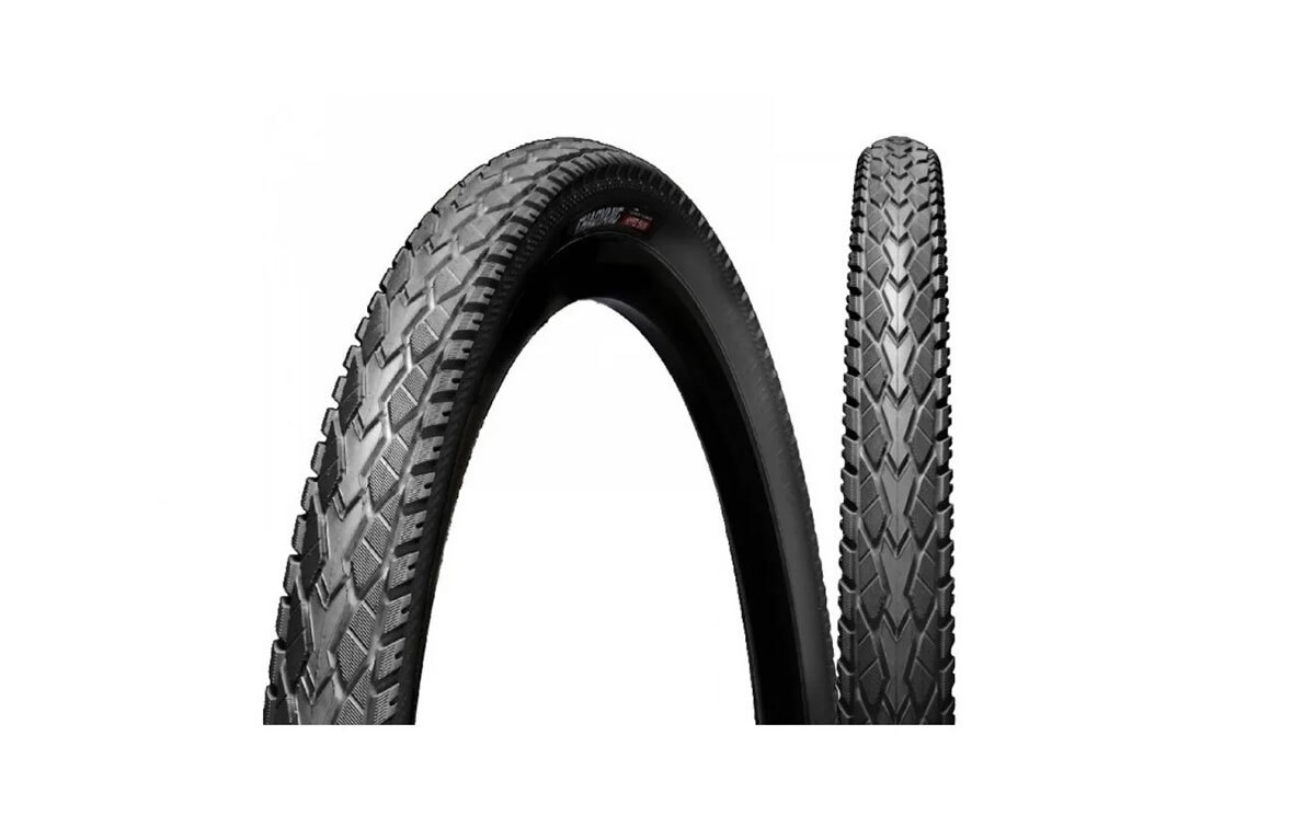 Фото выбрать и купить покрышка chao yang 24"x1.95 (47-507) антипрокол rs резина 5мм, дорожная, h-5113, 30tpi, черная для велосипедов со склада в СПб - большой выбор для взрослого, запчасти для велосипедов в наличии - интернет-магазин Мастерская Тимура