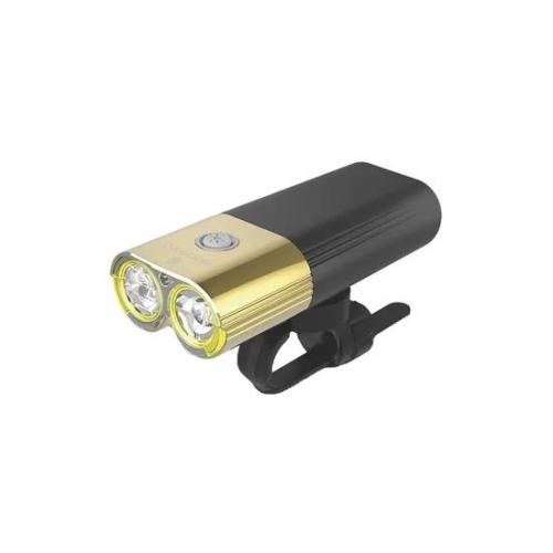Фото выбрать и купить фара 07-300133 2xcree 1800lm шесть режимов, влагоустойчивый, micro usb 6700mah (v9d-1800 gold) инд. уп. золотой gaciron new для велосипедов со склада в СПб - большой выбор для взрослого, фара 07-300133 2xcree 1800lm шесть режимов, влагоустойчивый, micro usb 6700mah (v9d-1800 gold) инд. уп. золотой gaciron new для велосипедов в наличии - интернет-магазин Мастерская Тимура