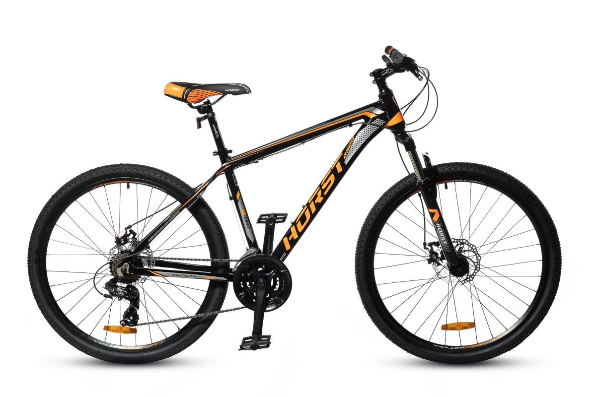 Фото выбрать и купить велосипед horst genesis (2021) черный/оранжевый/серый, размер 15" велосипеды со склада в СПб - большой выбор для взрослого и для детей, велосипед horst genesis (2021) черный/оранжевый/серый, размер 15" велосипеды в наличии - интернет-магазин Мастерская Тимура