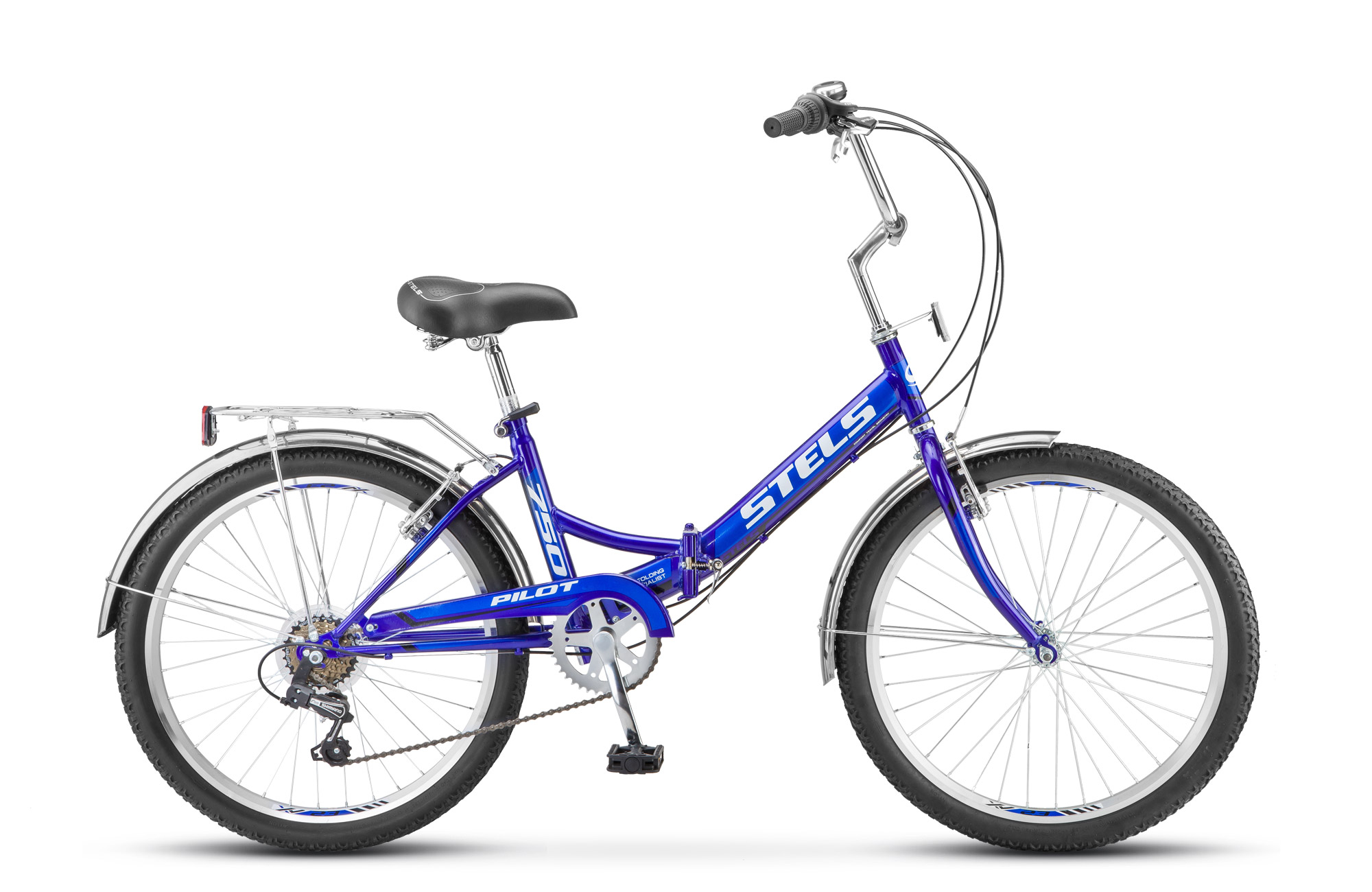Фото выбрать и купить велосипед stels pilot 750 24 z010 (2019) синий/зелёный, размер 16" велосипеды  со склада в СПб - большой выбор для взрослого и для детей, велосипед stels pilot 750 24 z010 (2019) синий/зелёный, размер 16" велосипеды в наличии - интернет-магазин Мастерская Тимура