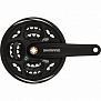 Фото выбрать и купить система 2-720210 8ск efcm311c222cl altus, m311, 170мм, квадрат, 42/32/22t защита, черная, малайзия shimano для велосипедов со склада в СПб - большой выбор для взрослого, запчасти для велосипедов в наличии - интернет-магазин Мастерская Тимура
