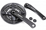 Фото выбрать и купить система (шатуны) shimano, tourney, ty501, 170мм, кв, 42/34/24, с защитой (черный, dancety501170) для велосипедов со склада в СПб - большой выбор для взрослого, запчасти для велосипедов в наличии - интернет-магазин Мастерская Тимура