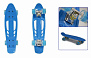 Фото выбрать и купить скейтборд (пенниборд) black aqua 24", alu, abec-7, светящиеся led колеса pu 60 мм, s00238 (синий, ут00020936) в магазинах в наличии или заказать в интернет-магазине с доставкой со склада в СПб - большой выбор для взрослого, скейтборд (пенниборд) black aqua 24", alu, abec-7, светящиеся led колеса pu 60 мм, s00238 (синий, ут00020936) в наличии - интернет-магазин Мастерская Тимура