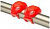 Фото выбрать и купить фонарики (комплект) в силиконовом корпусе yi jy-267-18, красные для велосипедов со склада в СПб - большой выбор для взрослого, фонарики (комплект) в силиконовом корпусе yi jy-267-18, красные для велосипедов в наличии - интернет-магазин Мастерская Тимура