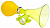Фото выбрать и купить клаксон 71dh-02 пластик/пвх жёлтый для велосипедов со склада в СПб - большой выбор для взрослого, клаксон 71dh-02 пластик/пвх жёлтый для велосипедов в наличии - интернет-магазин Мастерская Тимура