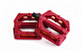 Фото выбрать и купить педали нейлон bmx/downhill red b223n широкие ось cr-mo красные wellgo [6-14226] для велосипедов со склада в СПб - большой выбор для взрослого, запчасти для велосипедов в наличии - интернет-магазин Мастерская Тимура