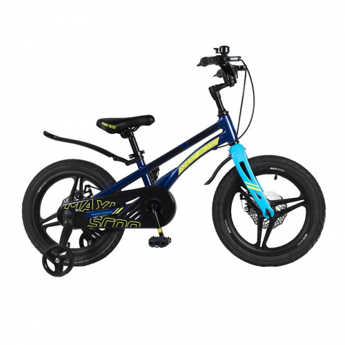Фото выбрать и купить детский велосипед или подростковый, для девочки или мальчика, размеры 12 дюймов, 14 дюймов, 16 дюймов, 18 дюймов и 20 дюймов, горный, городской, фэтбайк, полуфэт, BMX, складной детский, трехколесный, со склада в СПб - детские велосипеды, велосипед maxiscoo ultrasonic 16 делюкс 16 one size черный аметист 1 дисковые msc-u1602d  в наличии - интернет-магазин Мастерская Тимура