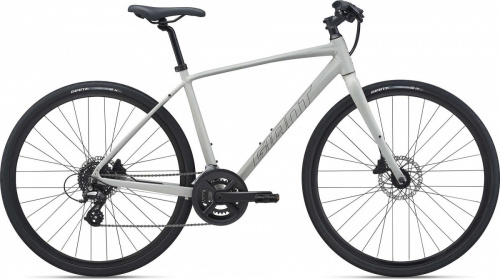 Фото выбрать и купить шоссейный велосипед или циклокросс со склада в СПб - большой выбор для взрослого 27,5 и 28 дюймов,  велосипед giant escape 2 disc (2021) светло-серый, размер xl  в наличии - интернет-магазин Мастерская Тимура