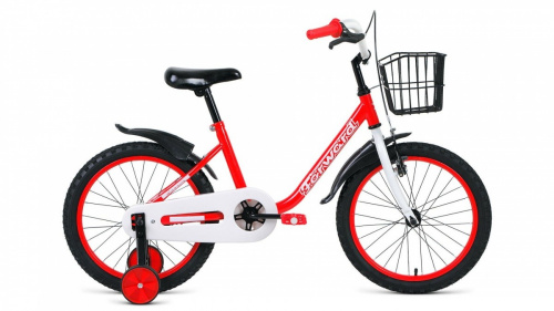Фото выбрать и купить детский велосипед или подростковый, для девочки или мальчика, размеры 12 дюймов, 14 дюймов, 16 дюймов, 18 дюймов и 20 дюймов, горный, городской, фэтбайк, полуфэт, BMX, складной детский, трехколесный, со склада в СПб - детские велосипеды, велосипед forward barrio 18 (2021) красный  в наличии - интернет-магазин Мастерская Тимура