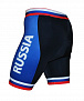 Фото выбрать и купить велошорты 16-005 s-russia-c16 pro с лого россия с памперсом c16 черно-синие xl funkier для велосипедов со склада в СПб - большой выбор для взрослого, велошорты 16-005 s-russia-c16 pro с лого россия с памперсом c16 черно-синие xl funkier для велосипедов в наличии - интернет-магазин Мастерская Тимура