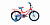 Фото выбрать и купить велосипед forward funky 18 (2021) красный / голубой детские в магазинах или со склада в СПб - большой выбор для взрослого и для детей, велосипед forward funky 18 (2021) красный / голубой детские в наличии - интернет-магазин Мастерская Тимура
