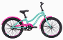Фото выбрать и купить велосипед dewolf wave 20 (2021) бирюзовый детские в магазинах или со склада в СПб - большой выбор для взрослого и для детей, велосипед dewolf wave 20 (2021) бирюзовый детские в наличии - интернет-магазин Мастерская Тимура