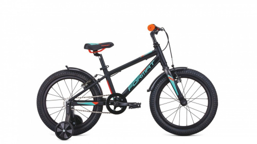 Фото выбрать и купить детский велосипед или подростковый, для девочки или мальчика, размеры 12 дюймов, 14 дюймов, 16 дюймов, 18 дюймов и 20 дюймов, горный, городской, фэтбайк, полуфэт, BMX, складной детский, трехколесный, со склада в СПб - детские велосипеды, велосипед format kids 18 (2021) морская волна  в наличии - интернет-магазин Мастерская Тимура