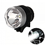 Фото выбрать и купить фара передняя, 3 вт, 1 super led, 3 режима работы, влагозашищенный корпус, блистер для велосипедов со склада в СПб - большой выбор для взрослого, фара передняя, 3 вт, 1 super led, 3 режима работы, влагозашищенный корпус, блистер для велосипедов в наличии - интернет-магазин Мастерская Тимура