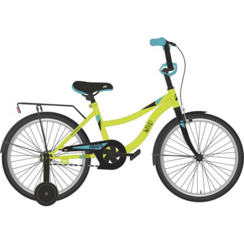 Фото выбрать и купить детский велосипед или подростковый, для девочки или мальчика, размеры 12 дюймов, 14 дюймов, 16 дюймов, 18 дюймов и 20 дюймов, горный, городской, фэтбайк, полуфэт, BMX, складной детский, трехколесный, со склада в СПб - детские велосипеды, велосипед novatrack 18" wind зеленый, защита цепи а-тип, пер.ручн, зад нож тормоз., крылья, багажник  в наличии - интернет-магазин Мастерская Тимура