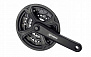 Фото выбрать и купить система prowheel mtb 3х(7/8s)  22-32-42t, сталь защита, 170, алюм, chainline 48.5, кв. черн.(10) для велосипедов со склада в СПб - большой выбор для взрослого, запчасти для велосипедов в наличии - интернет-магазин Мастерская Тимура