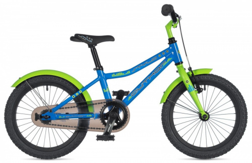 Фото выбрать и купить детский велосипед или подростковый, для девочки или мальчика, размеры 12 дюймов, 14 дюймов, 16 дюймов, 18 дюймов и 20 дюймов, горный, городской, фэтбайк, полуфэт, BMX, складной детский, трехколесный, со склада в СПб - детские велосипеды, велосипед author stylo (2020) синий/салатовый  в наличии - интернет-магазин Мастерская Тимура