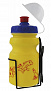 Фото выбрать и купить фляга детская пластик. 0,35л красная с синей крышкой.+держ. сталь черный [5-340211] для велосипедов со склада в СПб - большой выбор для взрослого, фляга детская пластик. 0,35л красная с синей крышкой.+держ. сталь черный [5-340211] для велосипедов в наличии - интернет-магазин Мастерская Тимура