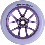 Фото выбрать и купить колесо для трюкового самоката 110 мм, lupin (purple, nn010289) в магазинах в наличии или заказать в интернет-магазине с доставкой со склада в СПб - большой выбор для взрослого, колесо для трюкового самоката 110 мм, lupin (purple, nn010289) в наличии - интернет-магазин Мастерская Тимура