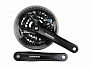 Фото выбрать и купить система (шатуны) shimano, fc-m361-l, 170 мм, 42х32х22t (черный, afcm361c222xl) для велосипедов со склада в СПб - большой выбор для взрослого, запчасти для велосипедов в наличии - интернет-магазин Мастерская Тимура