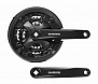 Фото выбрать и купить система (шатуны) shimano, fc-mt101, 170 мм, 44х32х22t (afcmt101c422clx) для велосипедов со склада в СПб - большой выбор для взрослого, запчасти для велосипедов в наличии - интернет-магазин Мастерская Тимура