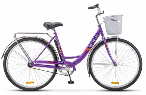 Фото выбрать и купить горный или городской велосипед, коммутер или коммютер, подростковый или туристический со склада в СПб - большой выбор для взрослого, размеры 16, 18, 20, 24, 26 и 28 дюймов, велосипед stels navigator 345 28 (2021) фиолетовый, размер 20" велосипеды в наличии - интернет-магазин Мастерская Тимура