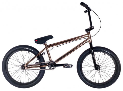 Фото выбрать и купить BMX, велосипед 4X, стрит или дерт со склада в СПб - большой выбор для взрослого 20, 24 или 26 дюймов, для трюков велосипеды, велосипед tech team millennium (bmx 20", 1 ск.) (золотой, nn010768)  в наличии - интернет-магазин Мастерская Тимура