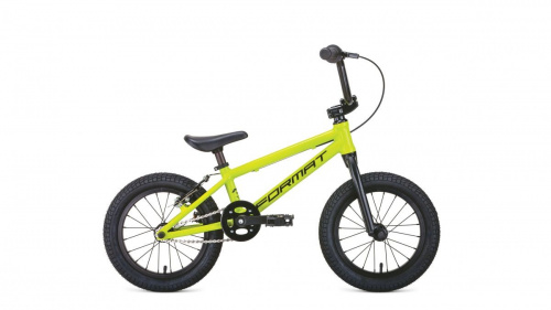 Фото выбрать и купить BMX, велосипед 4X, стрит или дерт со склада в СПб - большой выбор для взрослого 20, 24 или 26 дюймов, для трюков велосипеды, велосипед format kids 14 bmx (2020) matt yellow желтый матовый  в наличии - интернет-магазин Мастерская Тимура