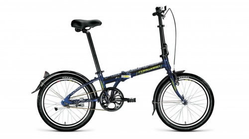 Фото выбрать и купить горный или городской велосипед, туристический, складной, со склада в СПб - большой выбор для взрослого, размеры 14, 16, 20, 22, 24, 26, 28 дюймов, детские велосипеды, велосипед forward enigma 20 1.0 (2021) синий / зеленый  в наличии - интернет-магазин Мастерская Тимура